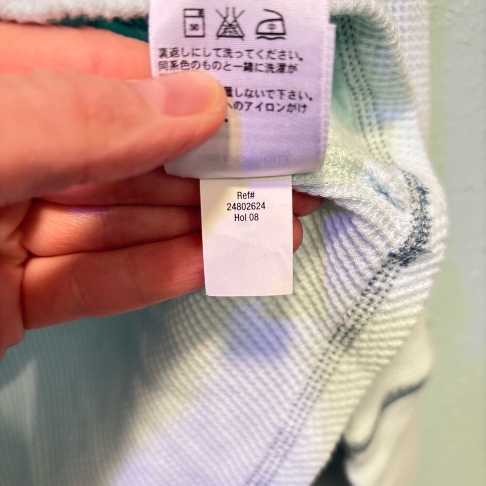 Eddie Bauer Women’s Light Blue Fitted Long Sleeve Hooded Shirt Size M - Picture 5 of 8